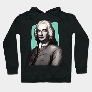 English Writer Henry Fielding illustration Hoodie